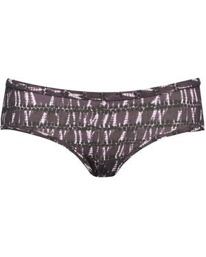Isabel Marant Tiedye Bikini Bottoms - Grey