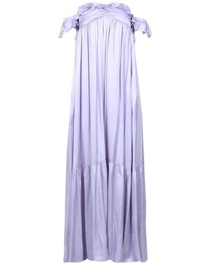Aniye By Off Shoulder Dress - Purple