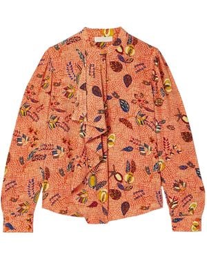 Ulla Johnson Long-Sleeved Shirt - Orange