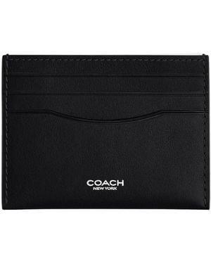 COACH Stylish Card Holder - Black