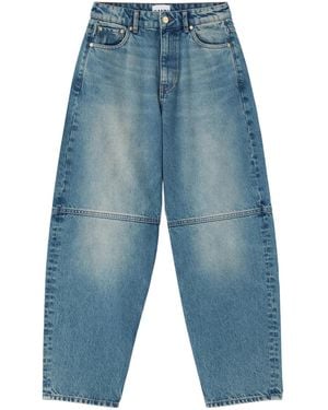 Ganni Tint Rigid Stary Jeans - Blue