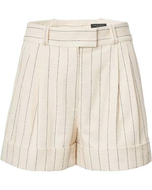 Rag & Bone Neila Striped Shorts - Natural