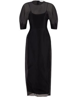 Gabriela Hearst Short Sleeve Dress - Black