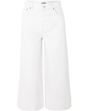 Ganni Loosefit Jeans - White