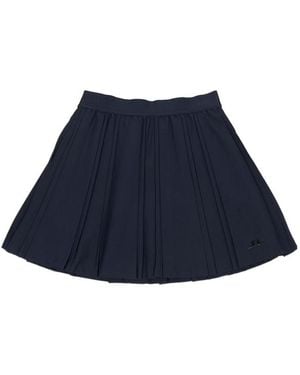 J.Lindeberg Pleated Midi Skirt - Blue