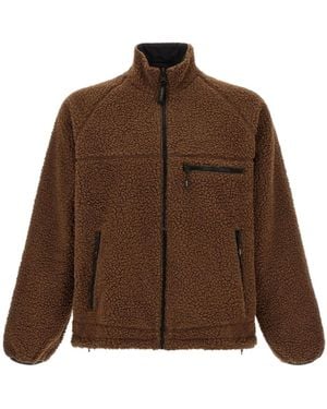 Gramicci Reversible Sherpa Fleece Jacket - Brown