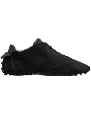 Tod's Pony-Effect Leather Gommino Sneakers - Black