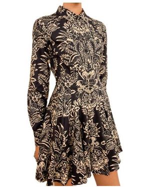 Ulla Johnson Taliah Long Sleeve Mini Dress - Black