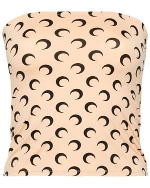 Marine Serre Moon Phase Print Top - Natural