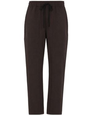 Thom Krom Woven Low Crotch Trousers - Black