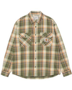 Carhartt Check Pocket Shirt - Natural