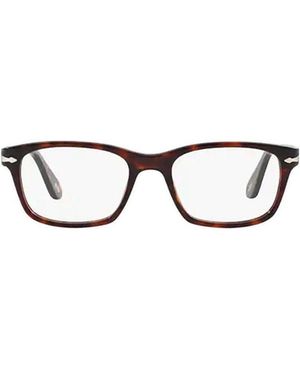 Persol Rectangular Frame Glasses - White