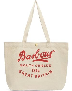 Barbour Minimalist Tote Bag - White