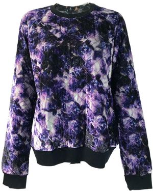 Sportmax Long-Sleeved Hoodie - Blue