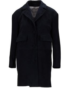 Lela Rose Long-Sleeved Coat - Blue