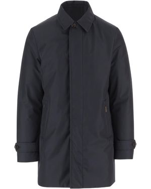 Moorer Long-Sleeved Casual Jacket - Blue