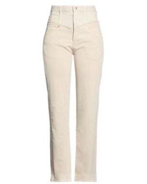 Isabel Marant High-Waisted Straight-Leg Jeans - Natural