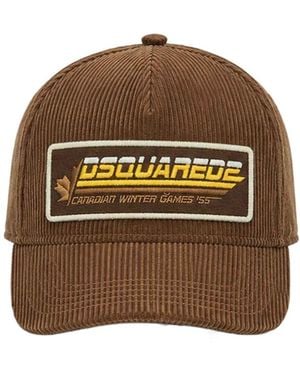 DSquared² Adjustable Baseball Cap - Brown