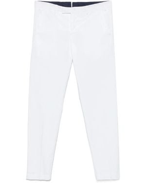 PT01 Casual Pants With Belt Loops - White
