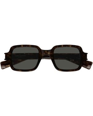 Saint Laurent Eyewear Square Frame Sunglasses - Black