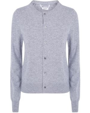 Comme des Garçons Comme Des Garçons Long Sleeve Buttoned Cardigan - Blue