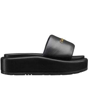 Dior D-Lane Platform Slide - Black