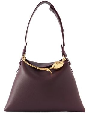 Erdem Bloom Large Shoulder Bag - Brown
