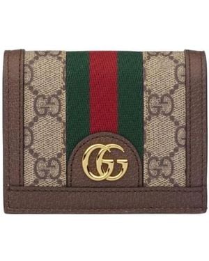 Gucci Logo Snap Wallet - White