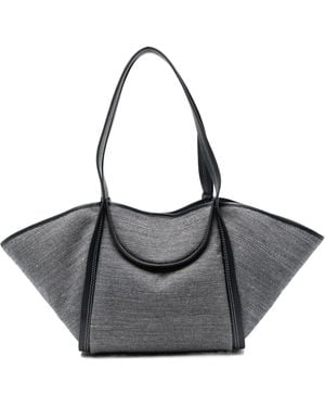 Hereu Cuber Tote Bag - Grey