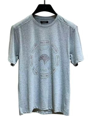 Stefano Ricci Short-Sleeved T-Shirt - Blue