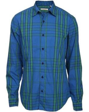 Burberry Striped Shirt - Blue