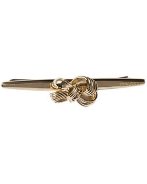 Miu Miu Metal Hair Barrette - White