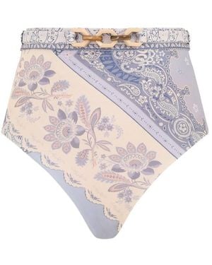 Zimmermann Lucky Bikini Bottoms - Multicolour