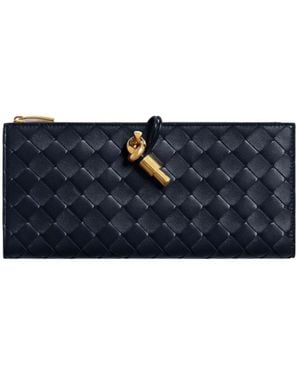 Bottega Veneta Andiamo Wallet Organizer - Blue