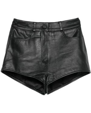 Frankie Shop Belt Loop Shorts - Gray