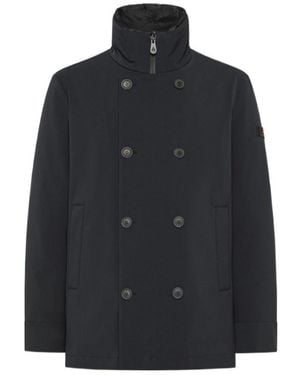 Peuterey Militao Double-Breasted Jacket - Black
