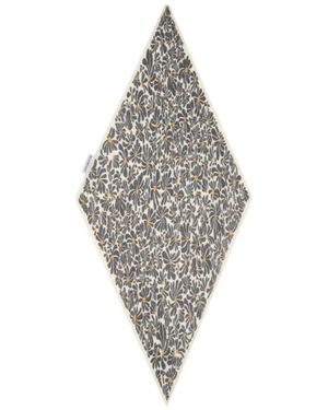 Burberry Daisy Silk Scarf - Gray