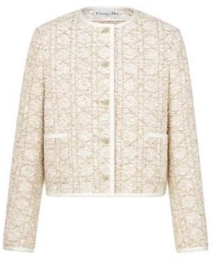 Dior Or Macrocannage Jacket - Natural