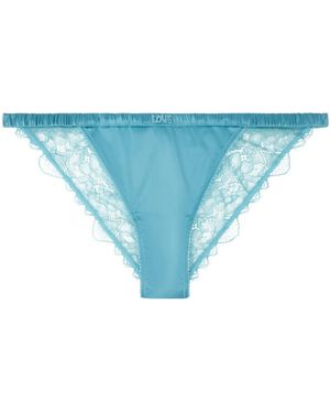 Love Stories Mid-Rise Briefs - Blue