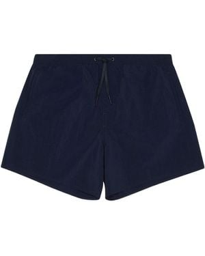 ARMANI EXCHANGE Logo Swimming Trunks - Blue