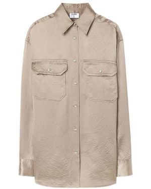 Filippa K Chest-Pocket Shirt - Natural