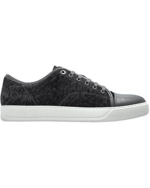 Lanvin Dbb1 Lace-Up Sneakers - Black