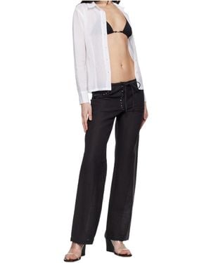 GIMAGUAS Trousers - White