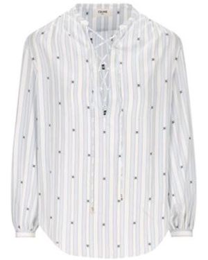 Celine Romy Blouse - White