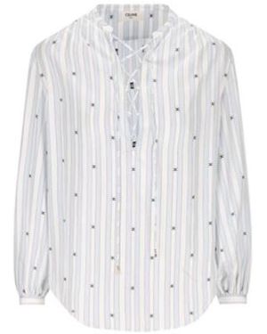 Celine Romy Blouse - White