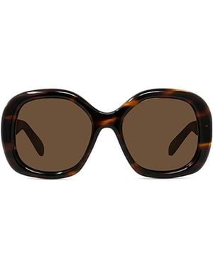 Celine Oversized Chunky Sunglasses - Multicolor