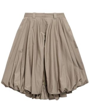 Balenciaga Balloon Volume Shorts - Natural