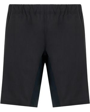 Veilance Elastic-Waist Straight Shorts - Black
