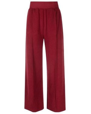 KENZO Wide-Leg Pants - Red