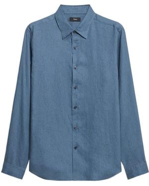 Theory Irving Shirt - Blue